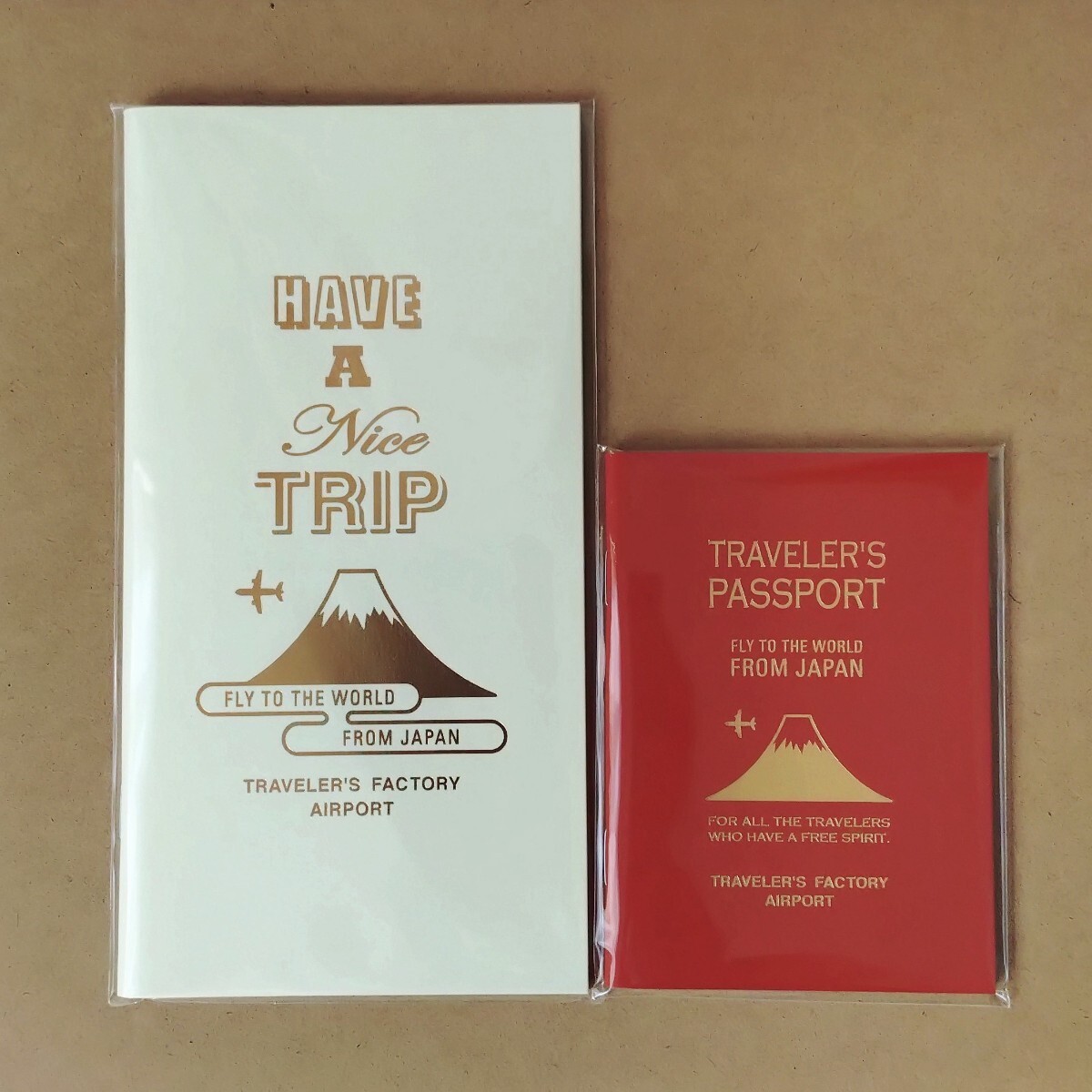 TRAVELER’S FACTORY Traveler’s Note Refill AIRPORT EDITION Regular & Passport