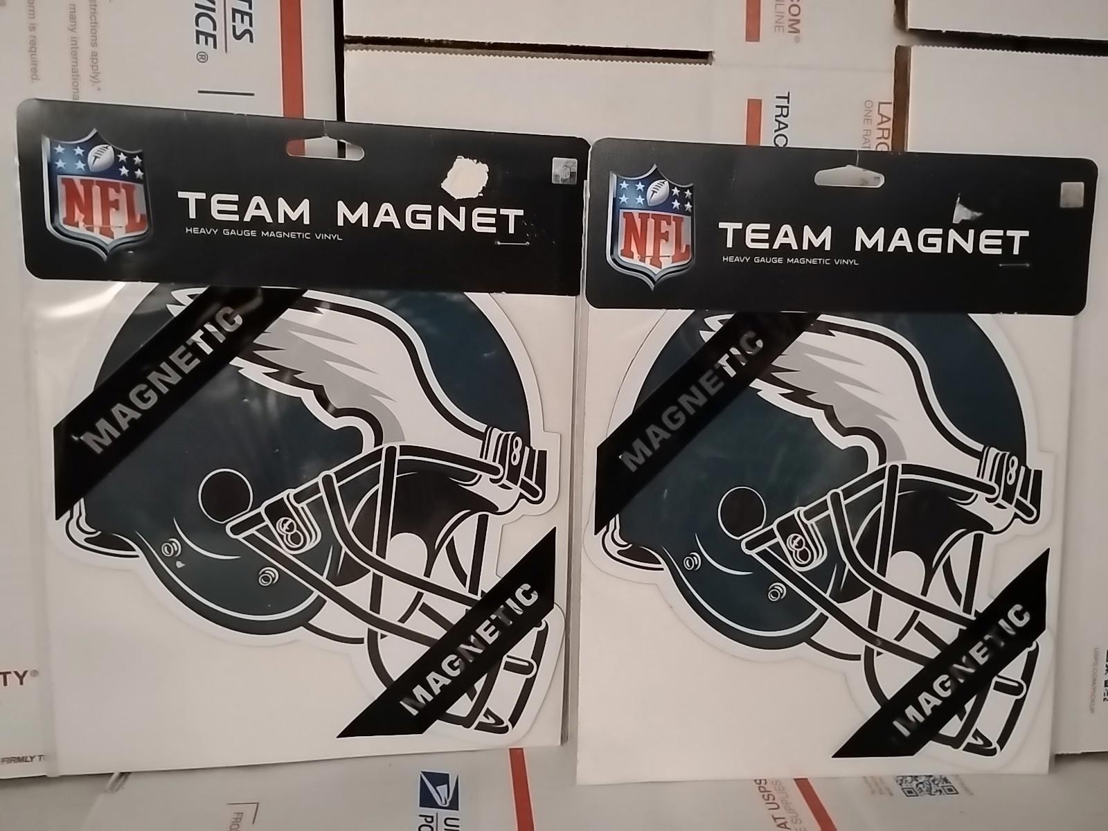 2 Philadelphia Eagles Vinyl Team Magnet Helmet Football Sport Car Truck T6#3