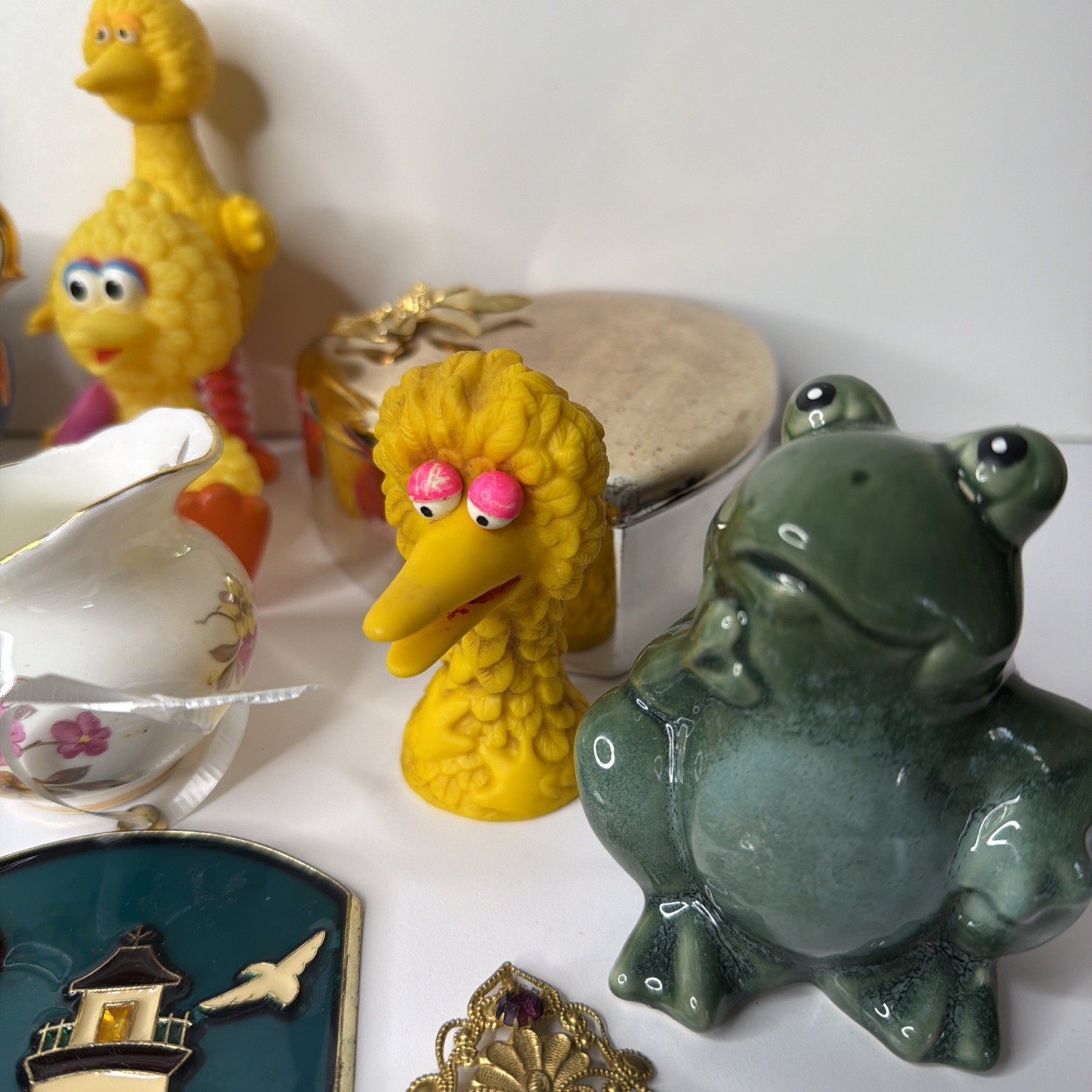 35 Pieces Assortment Vintage Lot Collectible Items Junk Drawer Lot