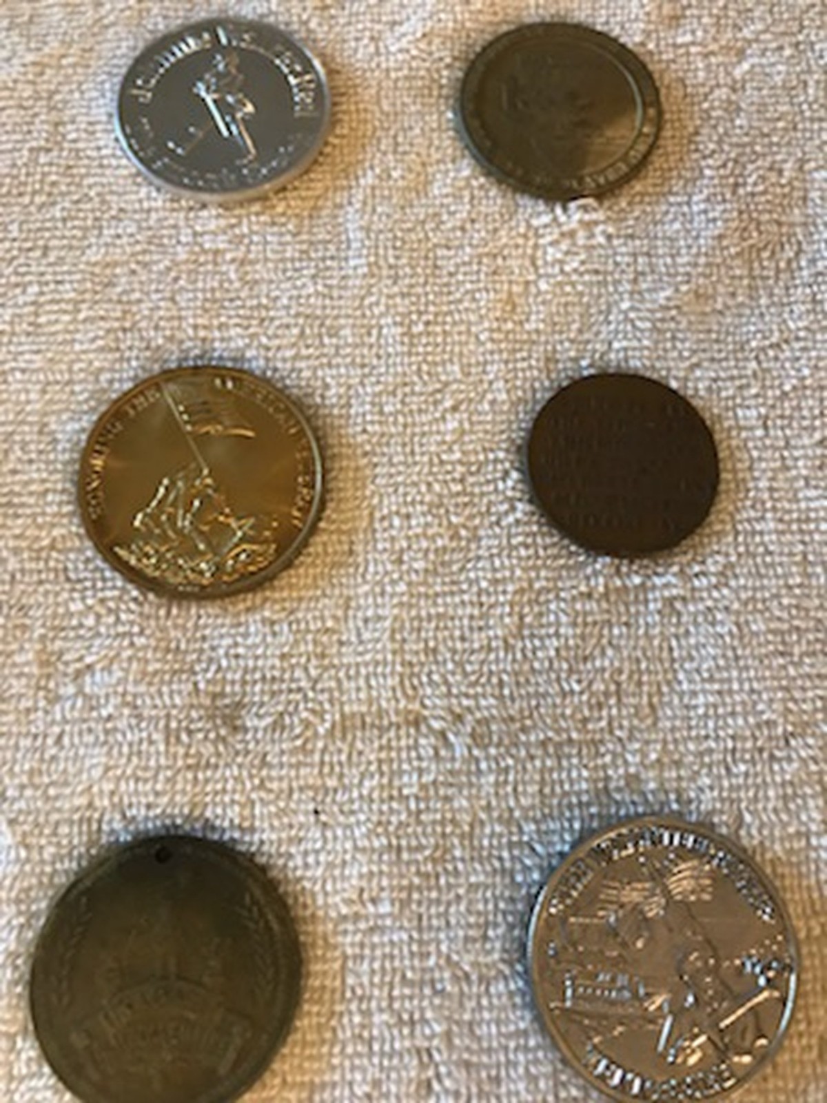Vintage Antique Junk Drawer Lot Mixed Medals Coins Tokens Military Fraternal