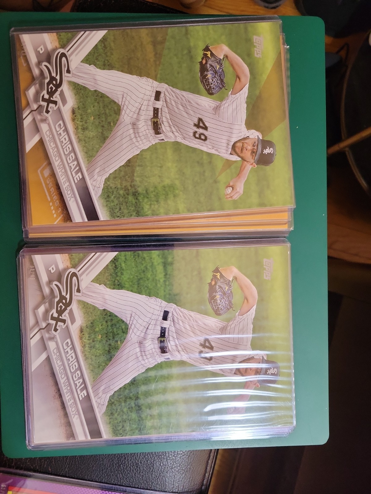 Chris Sale 5×7 And Box Topper Lot 25 Cards #ed /10, /49