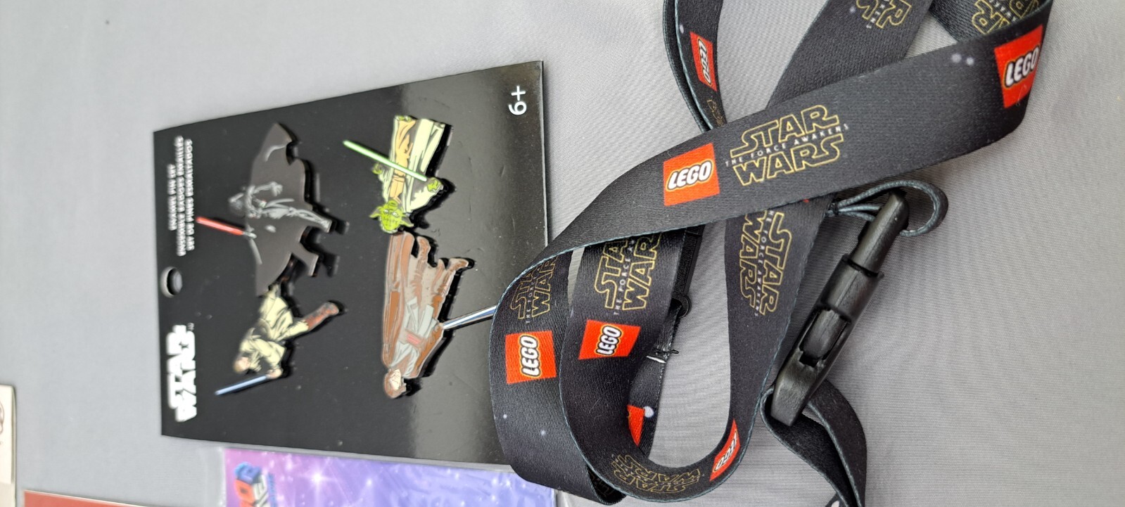 Stars Wars, Marvel, Lego Junk Drawer Lot Lanyard, Decals, Fan Club Card, Lego…