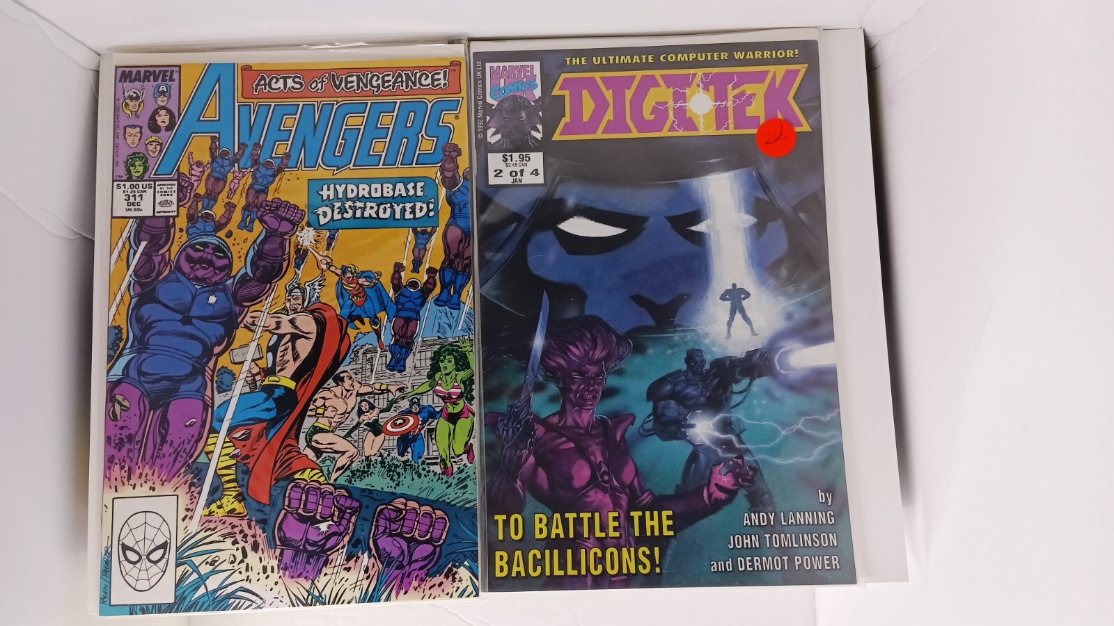Junk Drawer Lot Of 20 1990s Marvel Comics