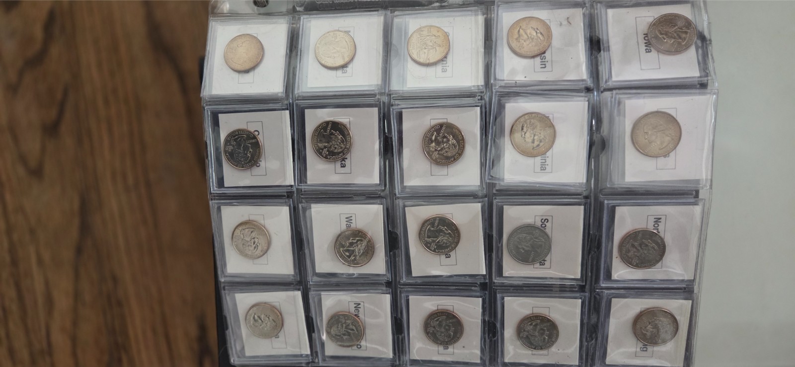 collectible coins and stamps