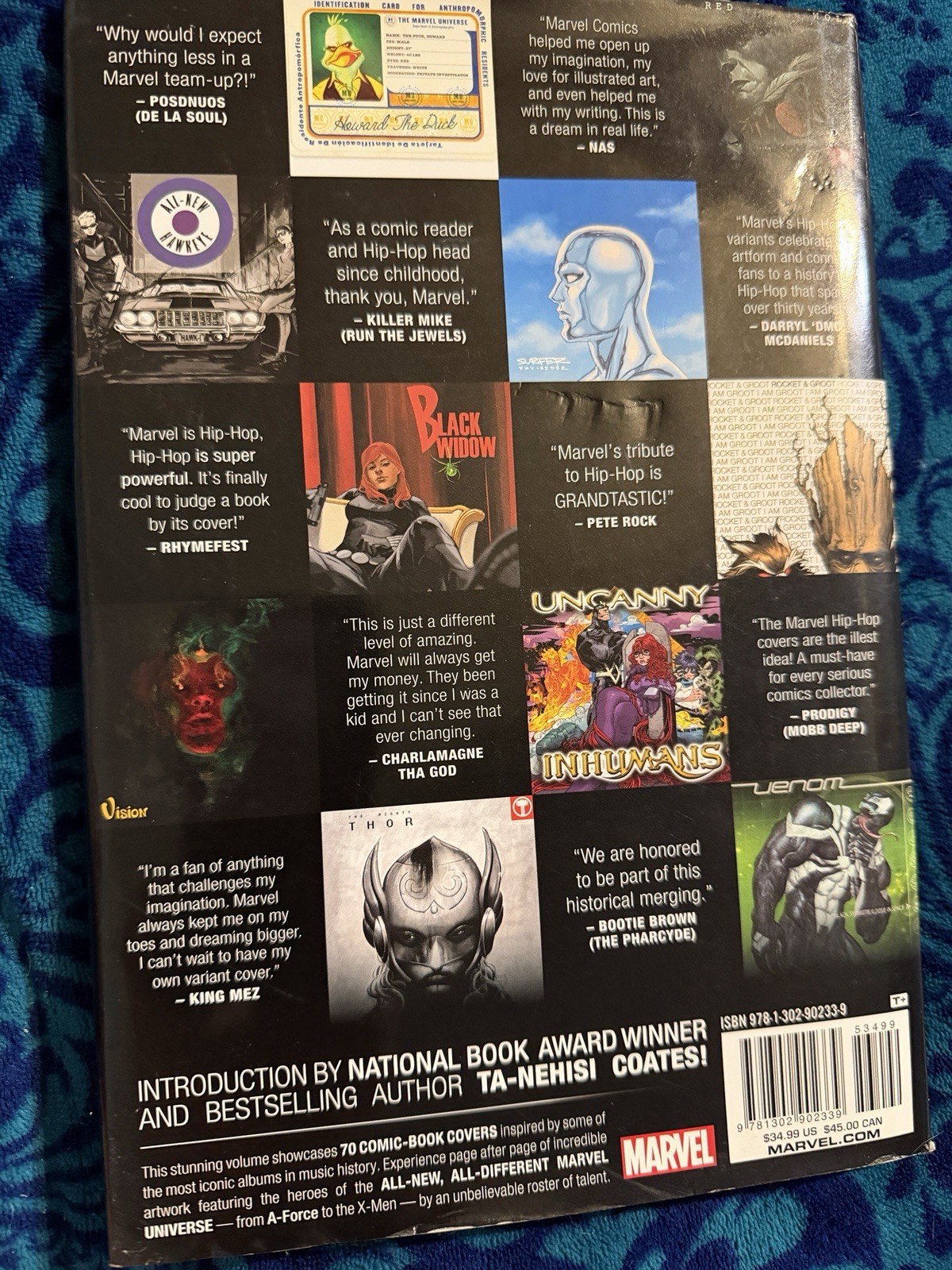 MARVEL “THE HIP-HOP COVERS” Volume 1 (Hardcover) Comic Book HC very nice RARE