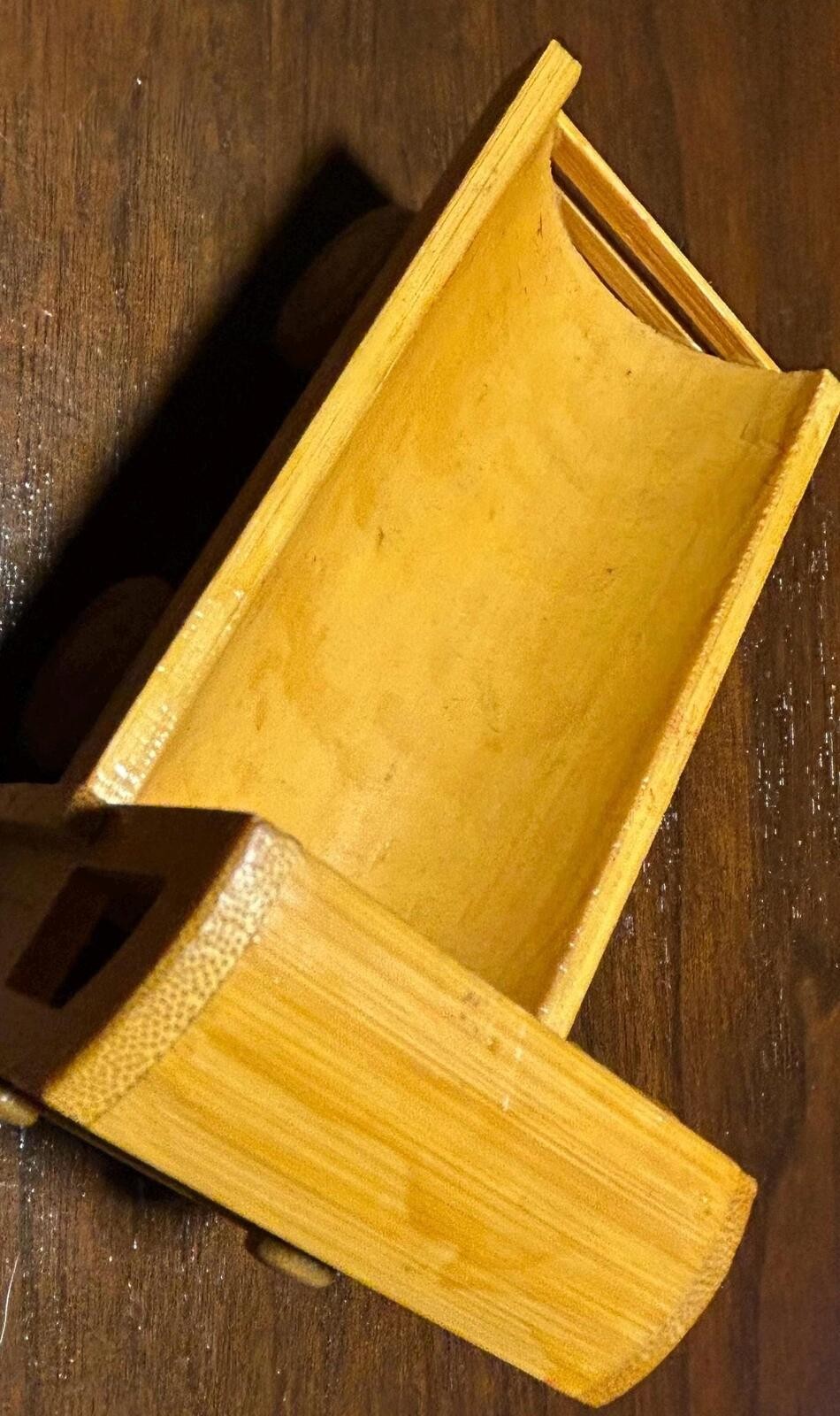 Wooden Miniature Truck made in the People’s Republic of China