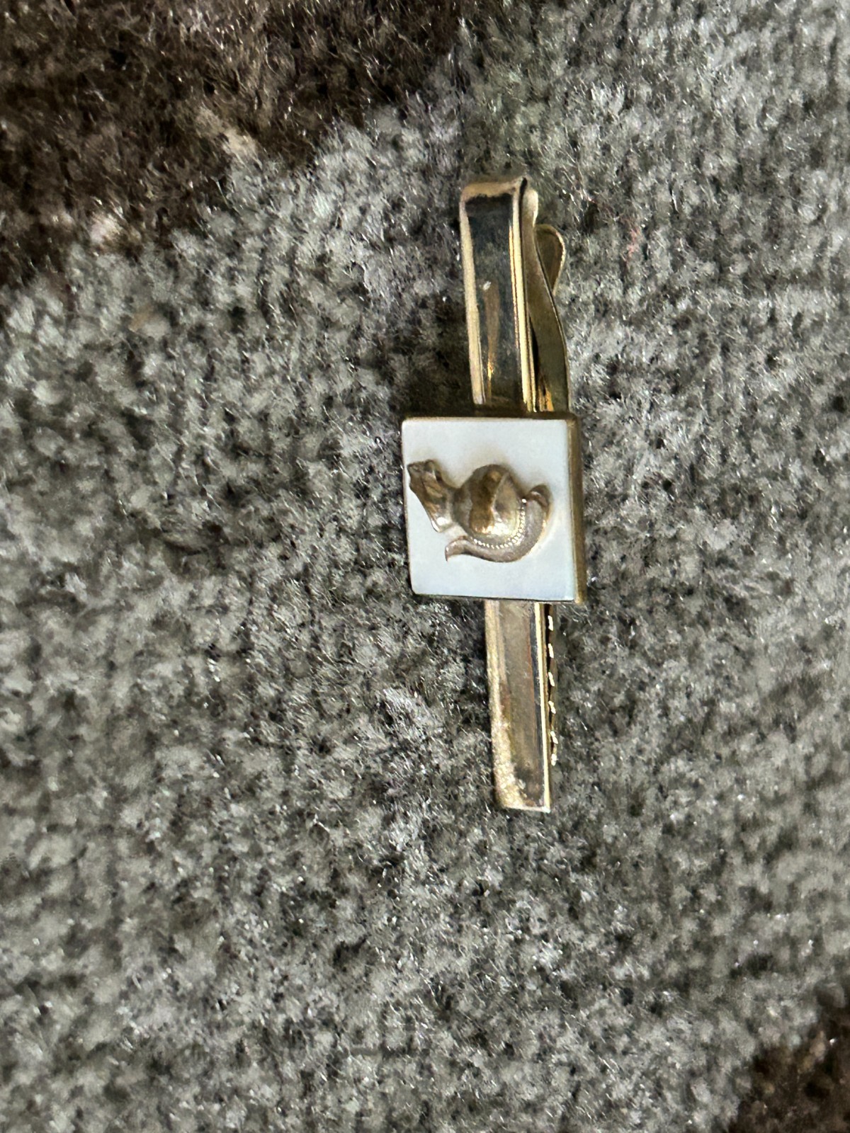 Tie Bar Clip Clasp Gramps Vintage Junk Drawer Lot Paris Golf Politics Eagle Hors