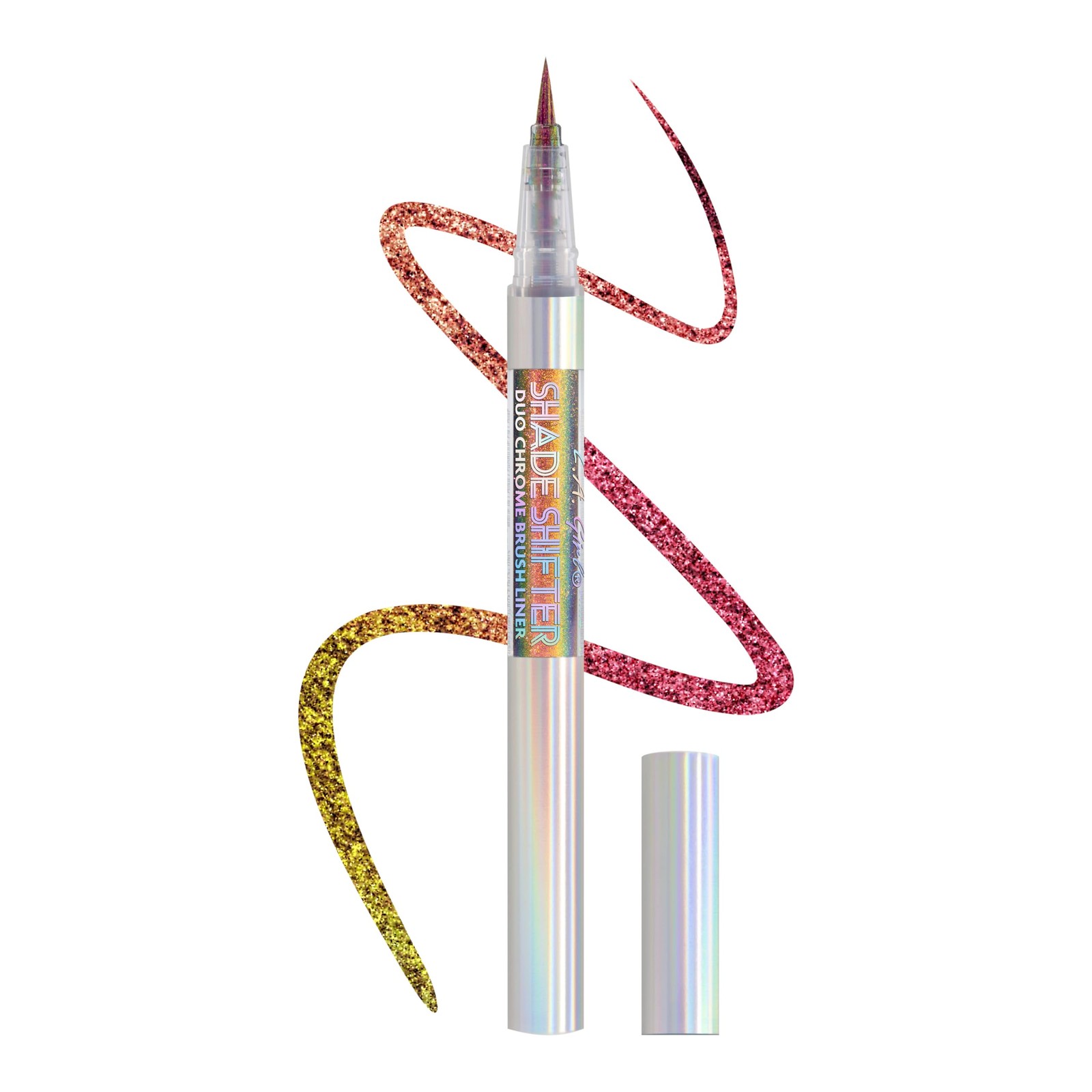 L.A. Girl Shade Shifter Duo Chrome Liner Ultra Precise Tip Amber GES253 SmudgeX!