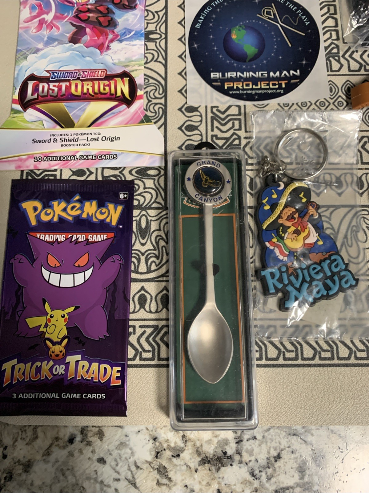 Amazing Junk Drawer Pokémon Hardrock Cafe Three Dog Night Signed Ticket & More