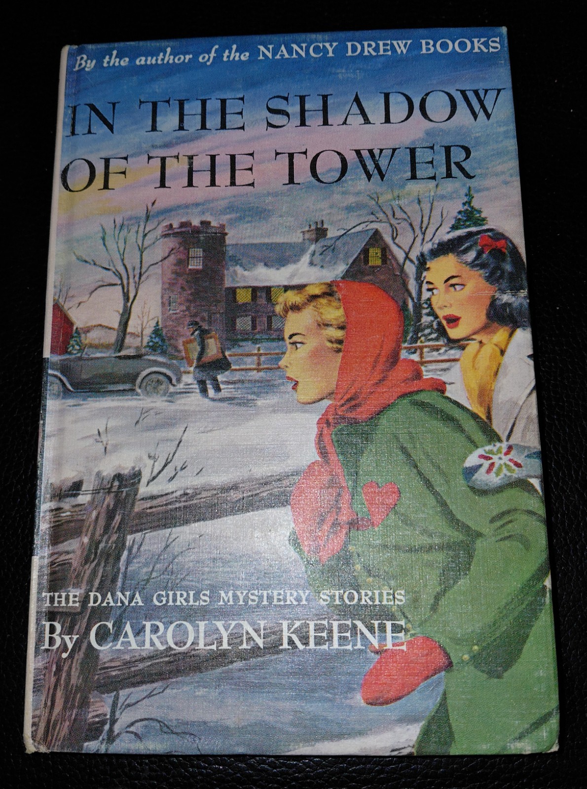 Dana Girls IN THE SHADOW OF THE TOWER (#3) by CAROLYN KEENE Beige PC