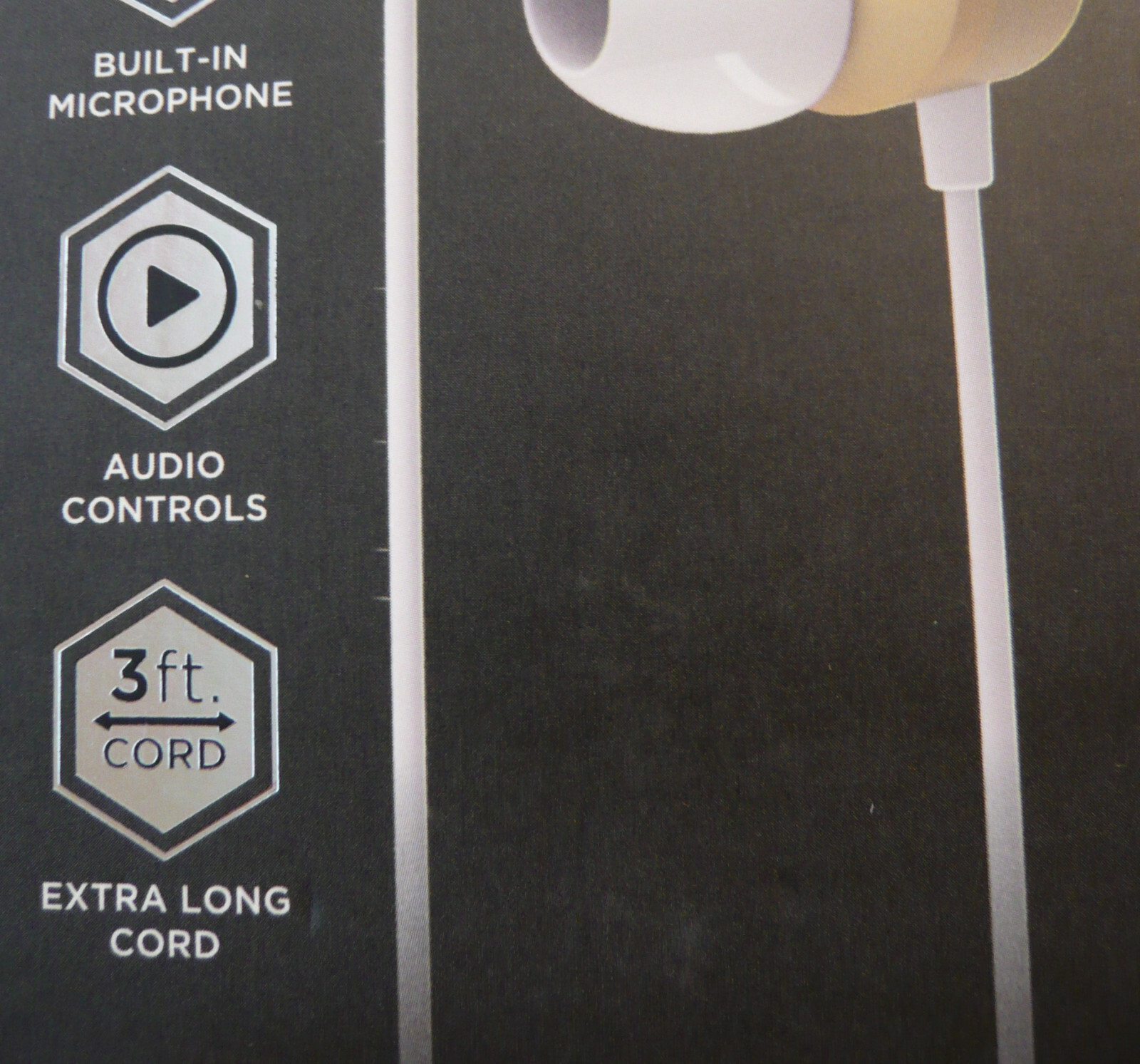 Earbuds Sport Headset 3.5mm SCHOKING SUPER BASS Stereo w/microphone.NEW !