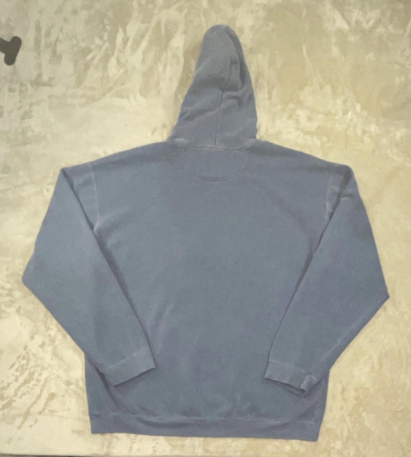 New England Patriots Comfort Colors Men’s Blue Hoodie Size XL