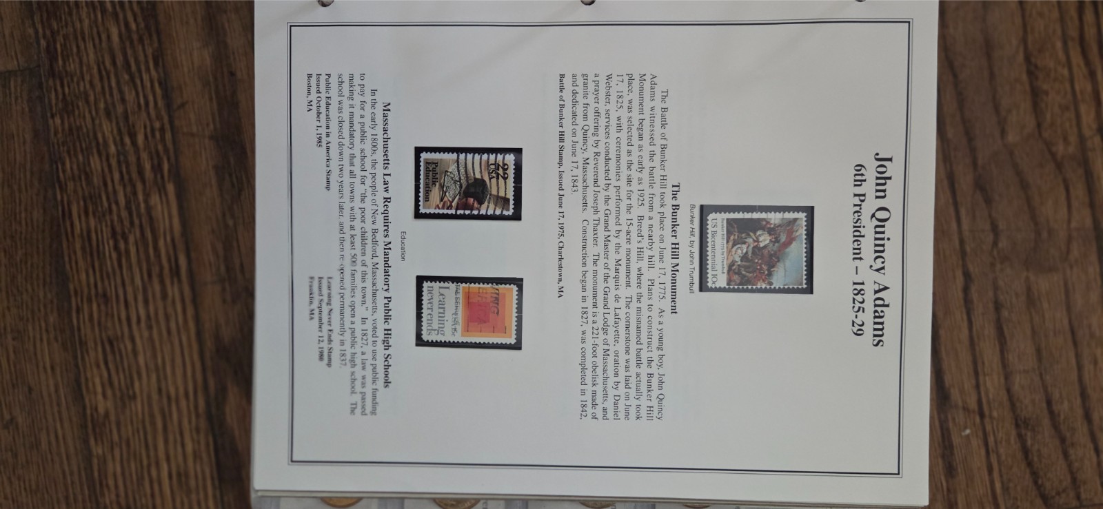 collectible coins and stamps