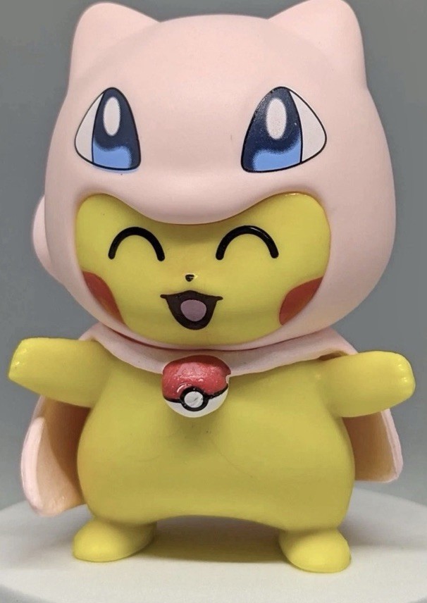 Pikachu Mew Cosplay Figure Collectible Pokemon Style Kawaii Toy New