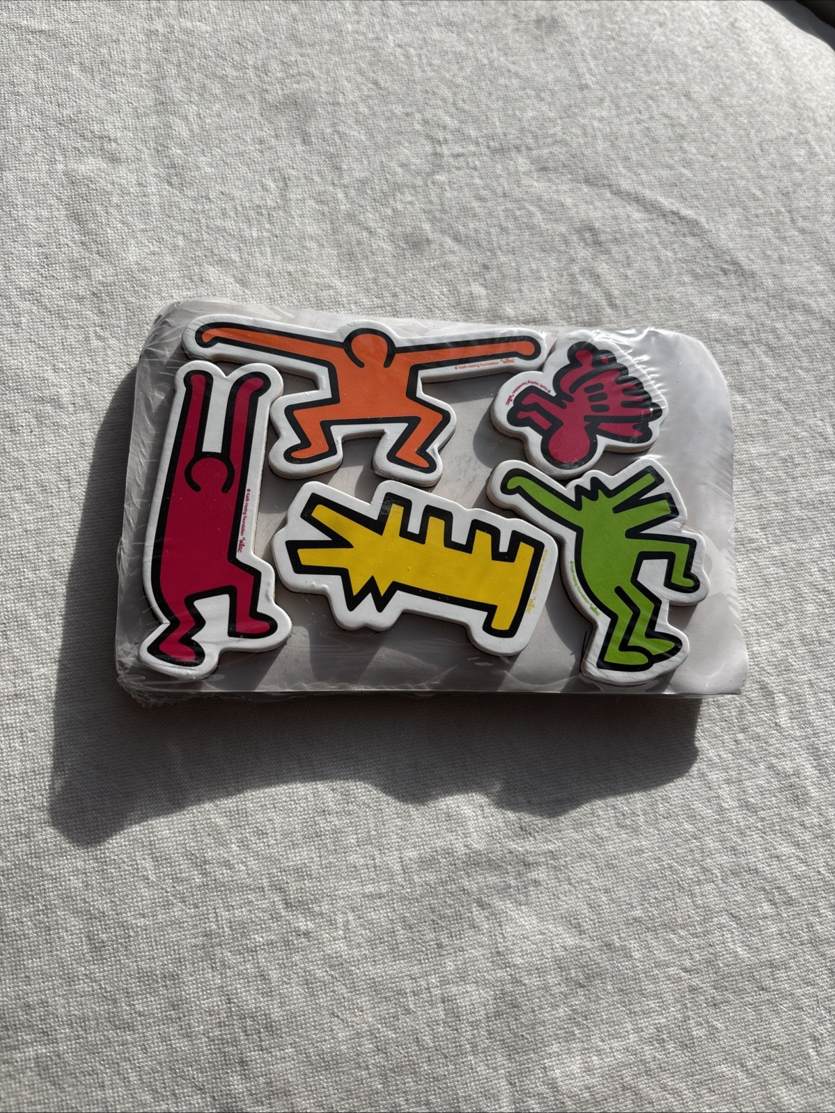 Keith Haring fridge magnets Modern pop art decor funny friends gift idea