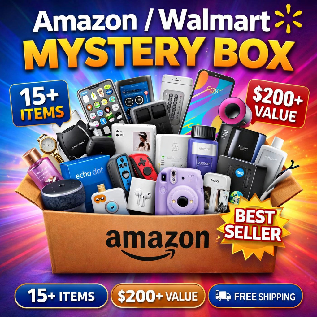 Amazon / Walmart Mixed Lot of General Merchandise ~ Overstock & Returns 15+ $200
