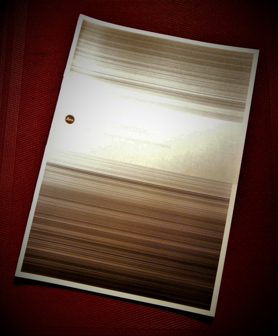 Leica SILVERLINE ( 16 pages English language specs brochure).NEW !