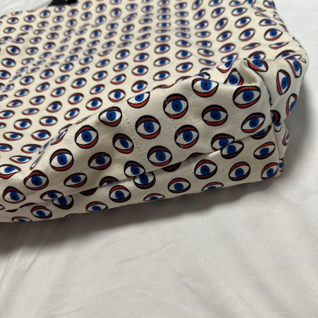 Rare Bohemians Tadanori Yokoo tote bag extremely rare eye monogram