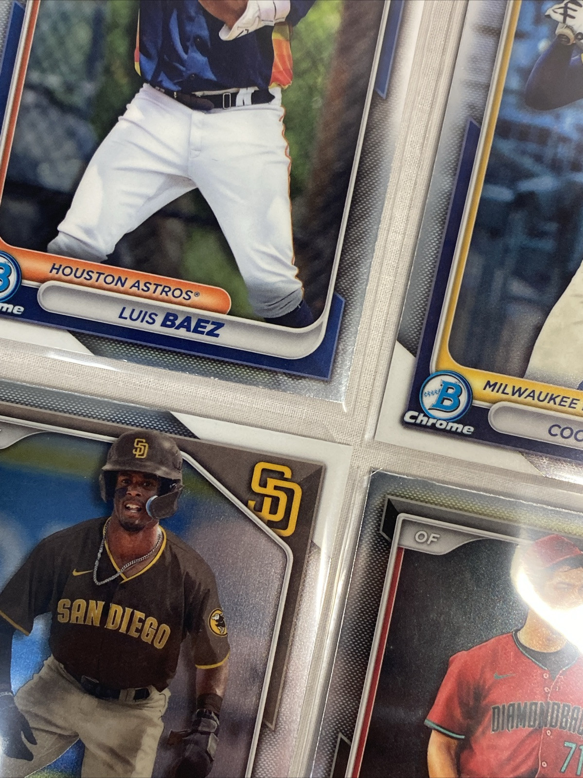2024 1st Bowman Chrome + Mega Box & Paper Lot Of 28 Prospects