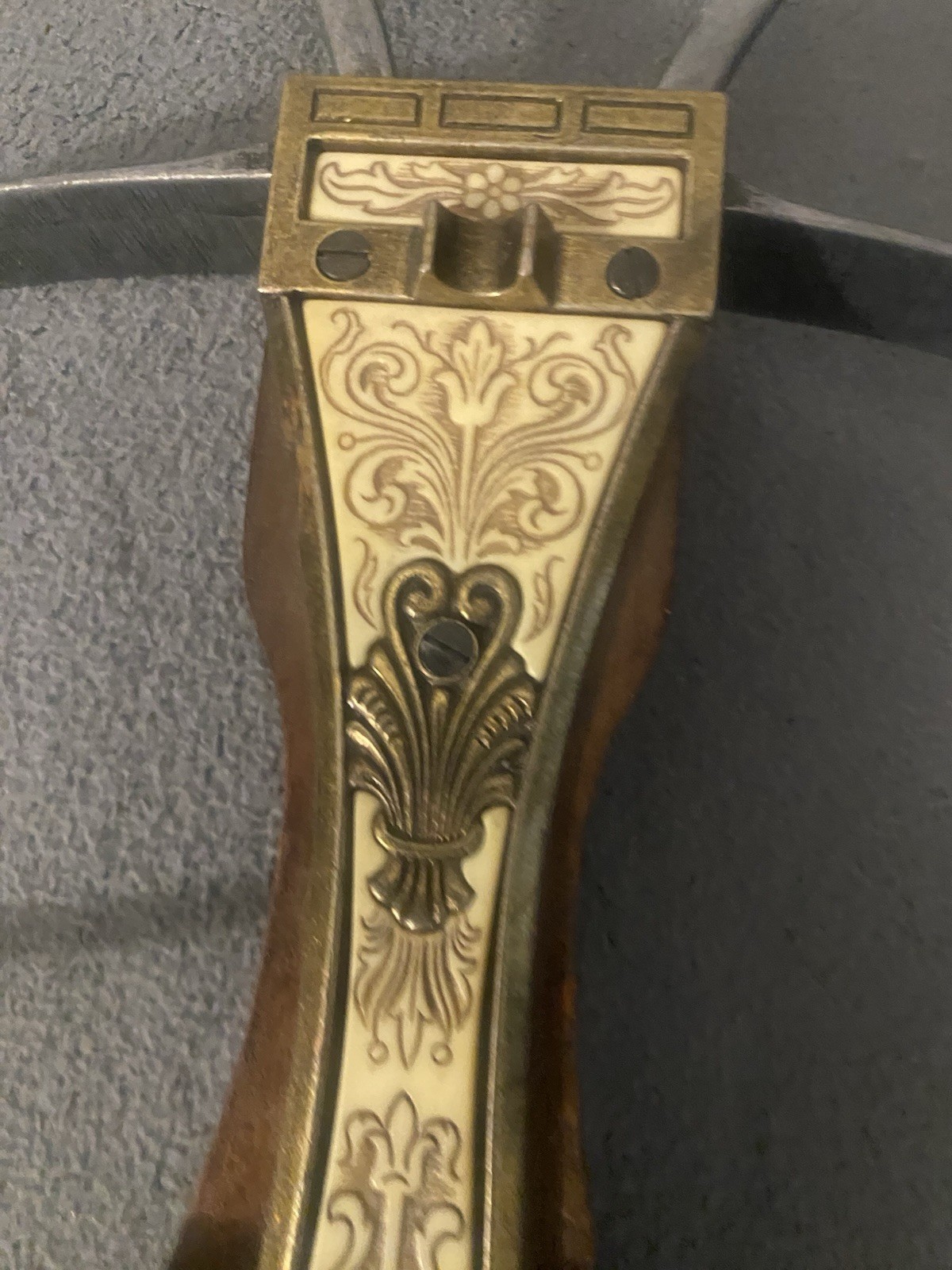20” Ornate Antique Crossbow Family Estate Heirloom Purchased in Greece German?