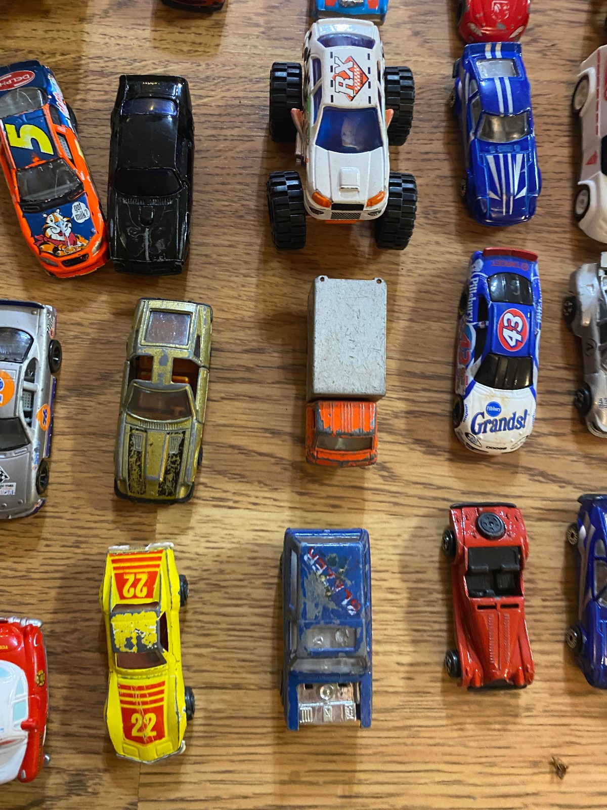 Random Junk Drawer Toy Car Cars Trucks Cycles Diecast Nascar Huge Lot Collection
