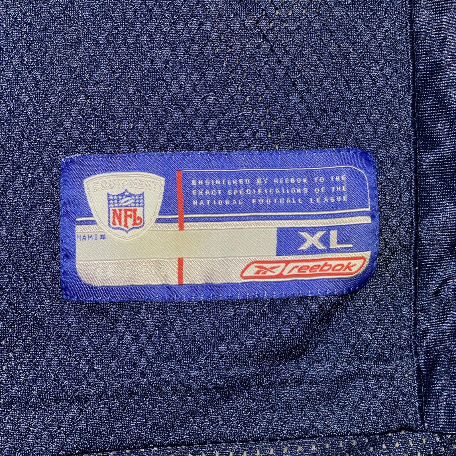 Reebok Dallas Cowboys Emmitt Smith On Field Equipment Jersey Men’s Size XL *Flaw