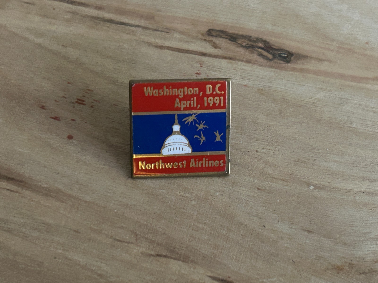Airlines Vintage Junk Drawer Lot 21 Cards Pinback Button Lapel Stick Pin Wings