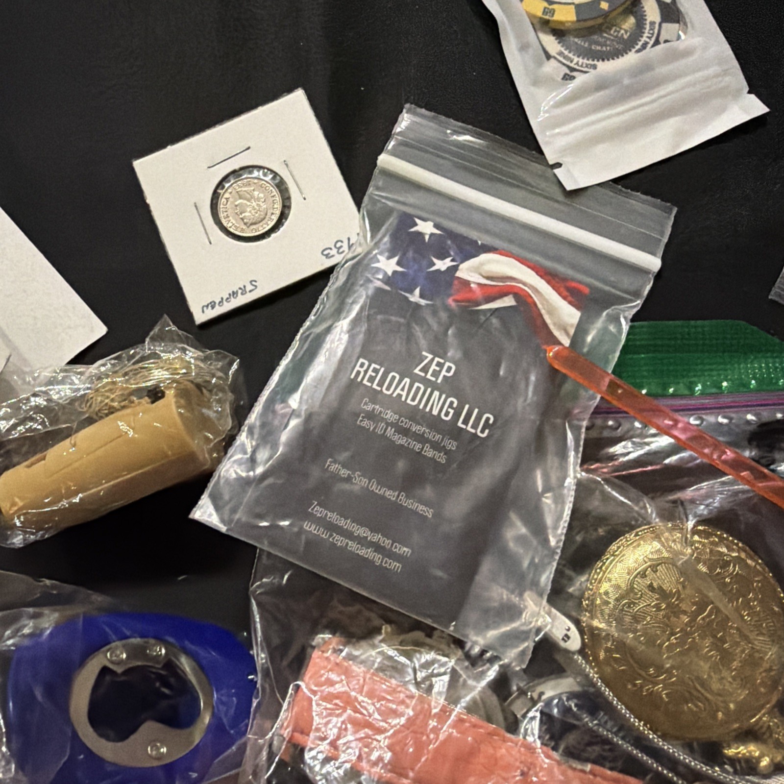 Vintage Grandpa and Grandma’s Junk Drawer Mixed Treasure Lot