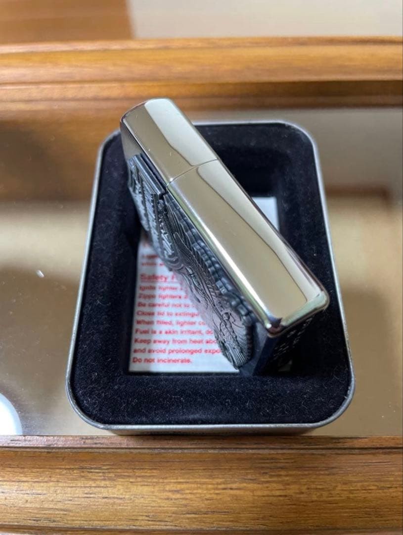 Zippo Harley-Davidson metal pasted 2007 unused item