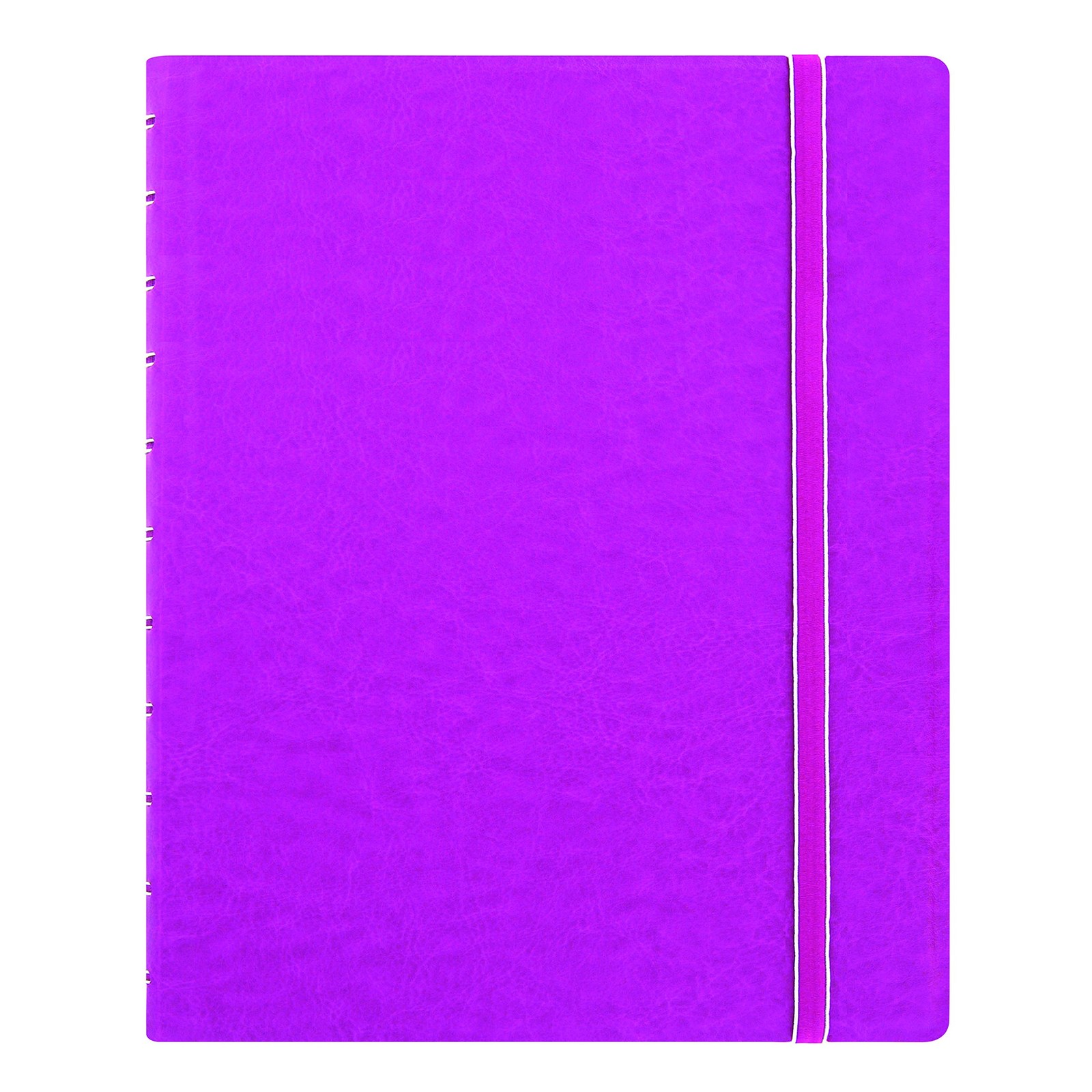 Filofax Classic Refillable Notebook, Fuchsia, Letter Size 10.8″ x 8.5″
