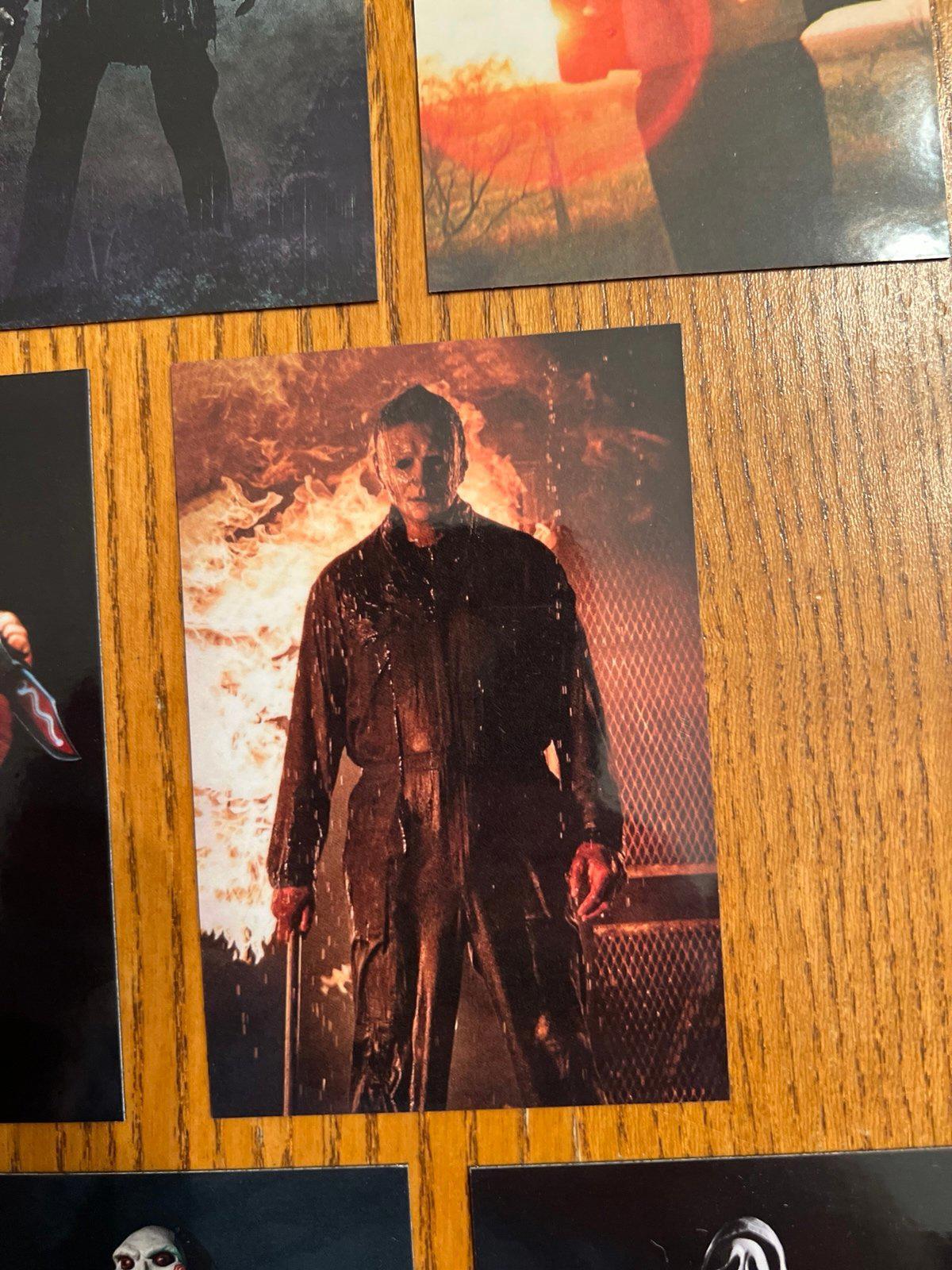 Horror movie villains FRIDGE MAGNETS Jason Freddie Chucky leatherface jigsaw