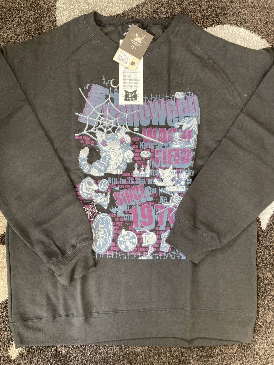 Wachifield Dayan Raglan Sweater Halloween Black Unisex Large