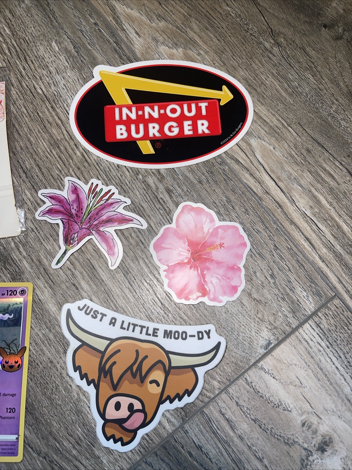 Junk Drawer, Fines, Stickers, Pokémon Cards Lot ￼
