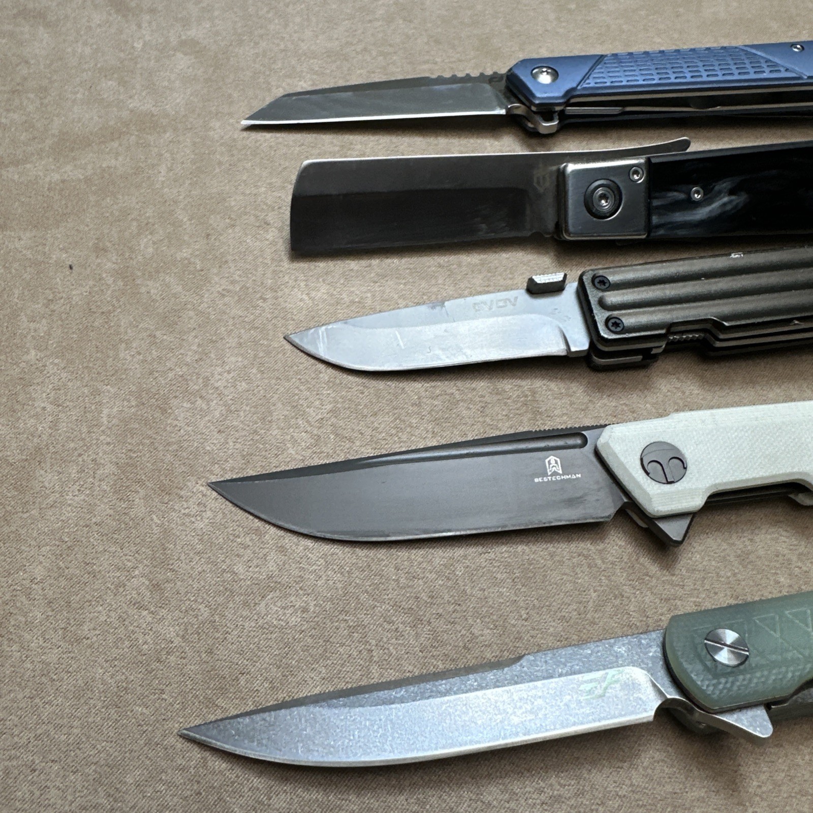 5 Items, Pocket Knife Collection, Lot