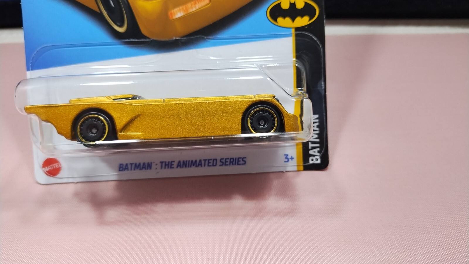 Hot Wheels Batman: The Animated Series Batmobile Gold Diecast 1:64 Scale New
