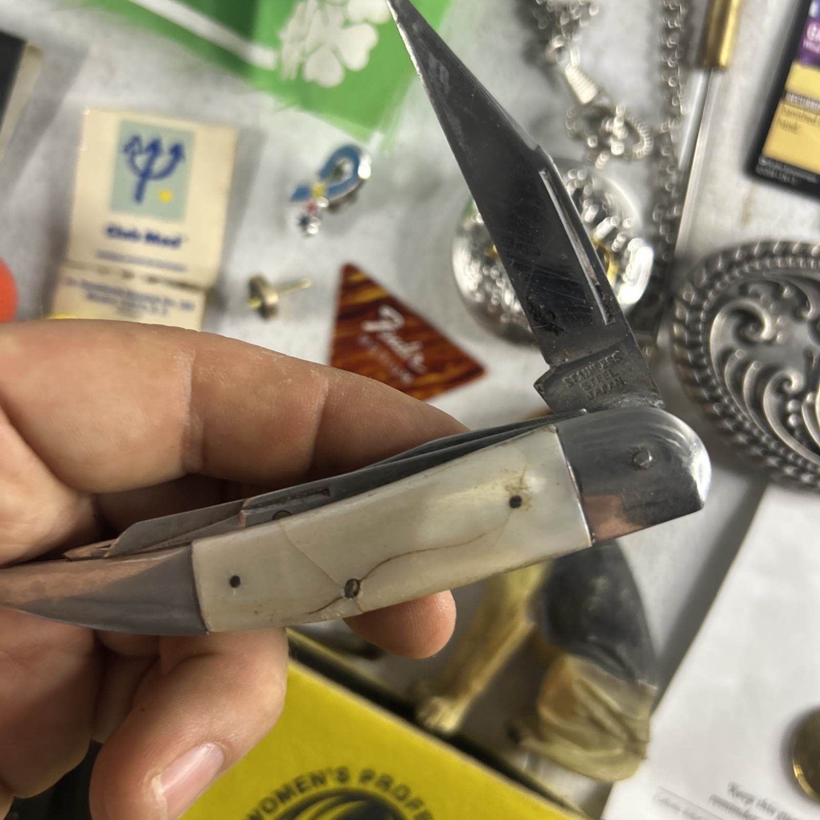 Vintage And New Junk Drawer Lot With Jewelry And Toys