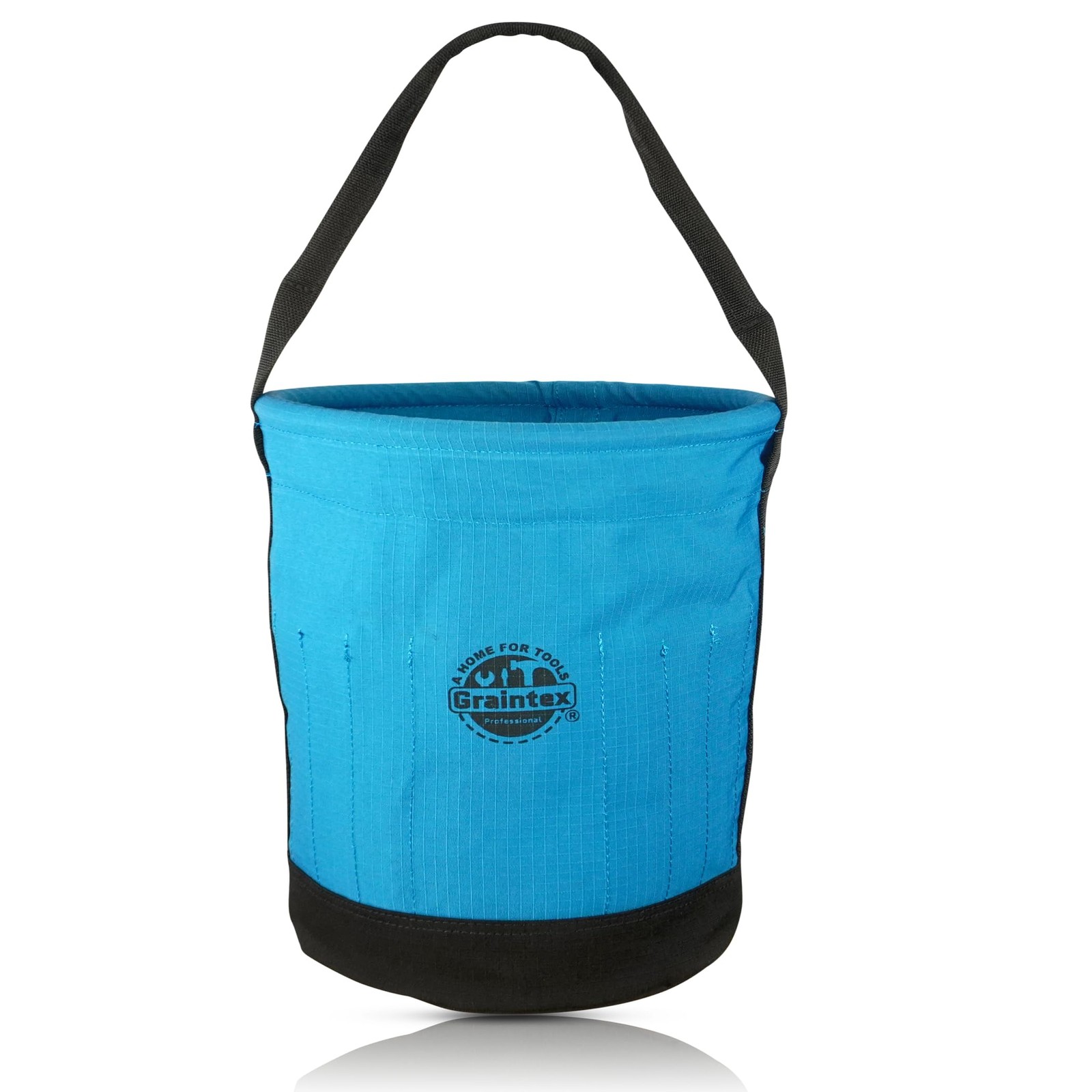 Graintex Canvas Utility Bucket 12″x10″x15″, Reinforced Base, Royal Blue