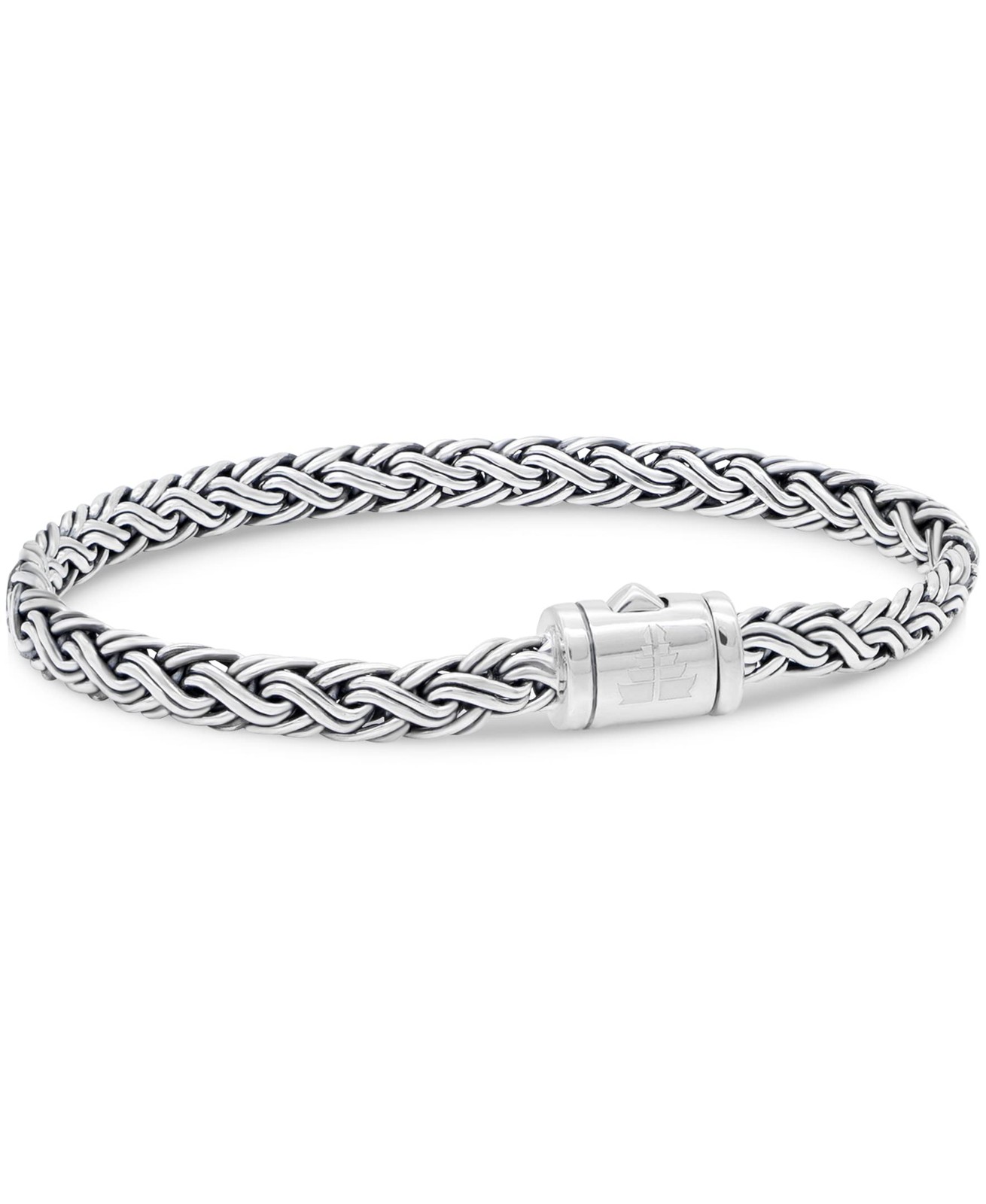 Sterling Silver 925 with Double Wheat 5mm Chain DEVATA Bali Chain Bracelet Women