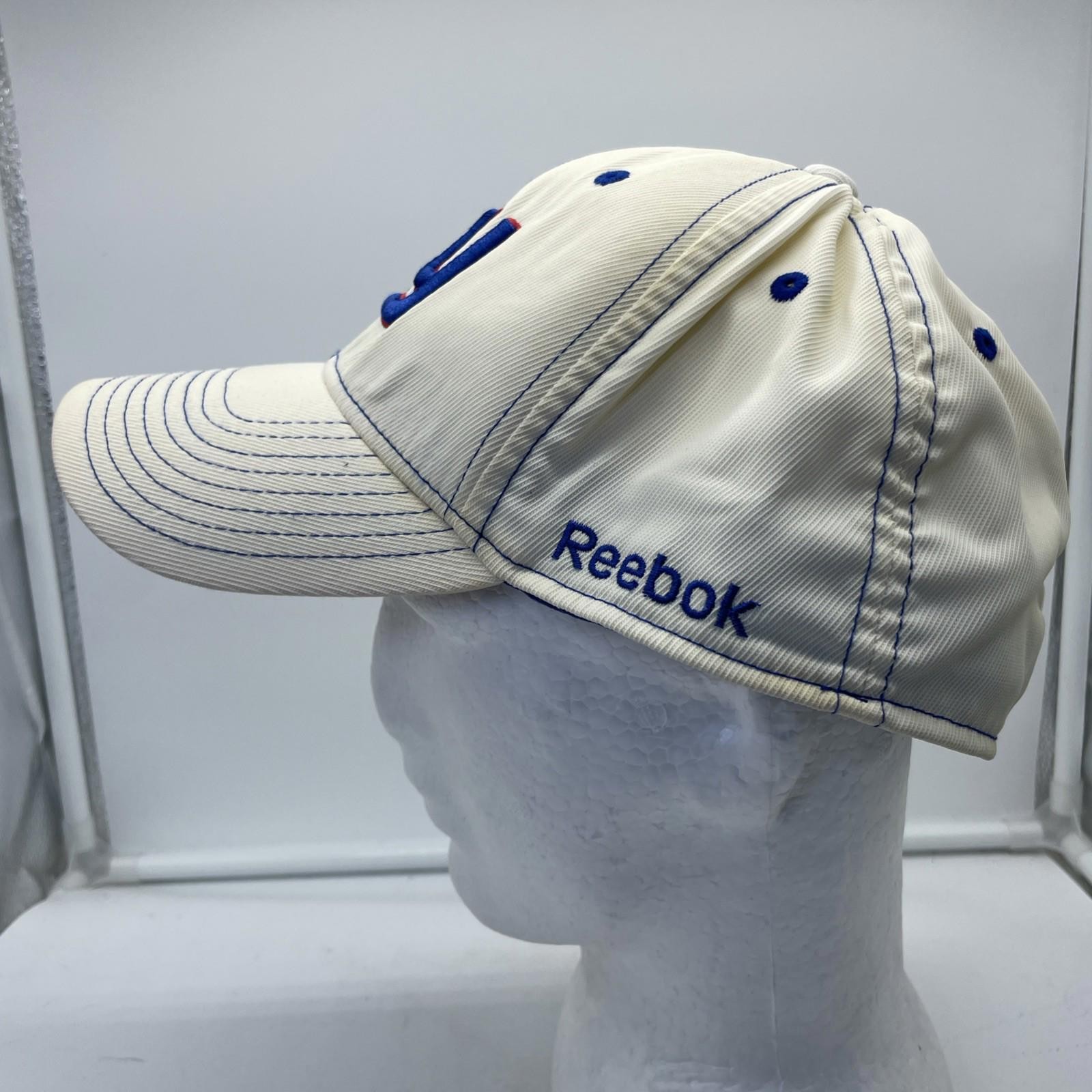 Reebok New York Giants NFL Ball Cap White Hat Size L/XL *Flaw*