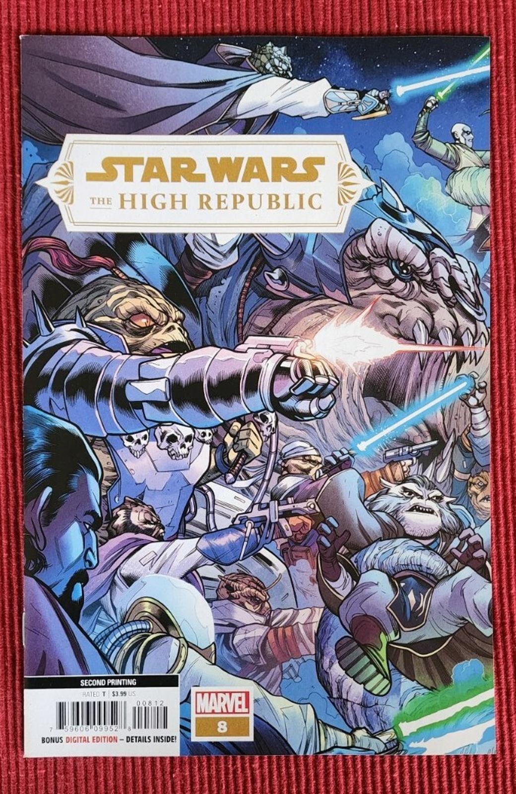 Star Wars High Republic #8 2nd Print Variant Cover Marvel Comics 2021
