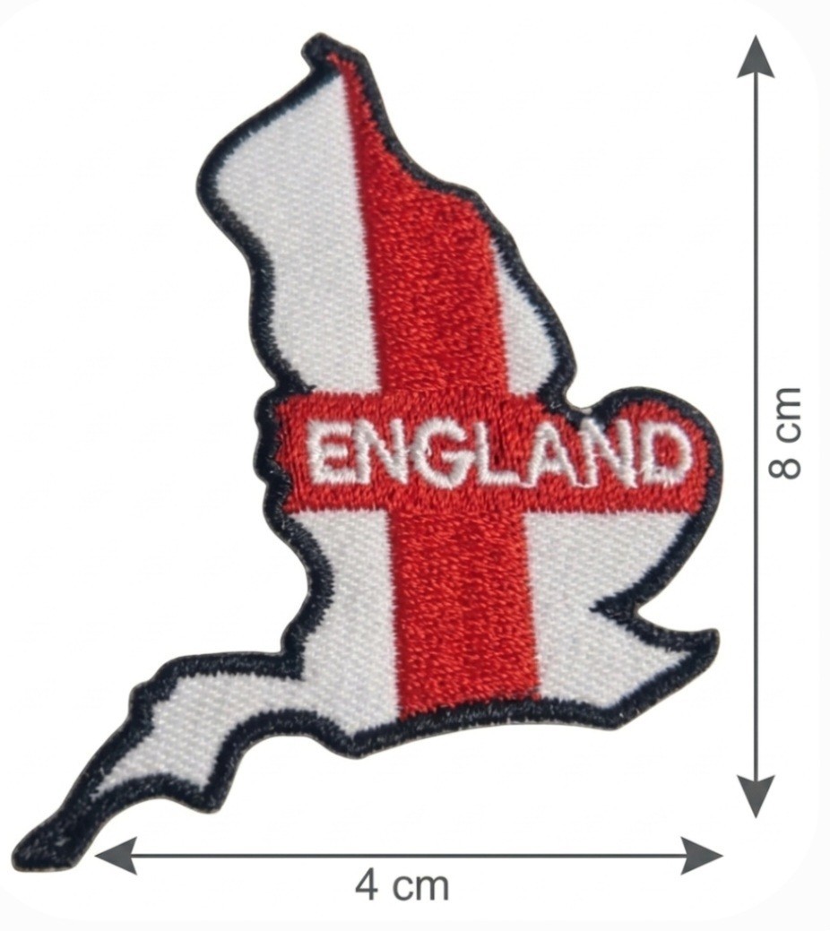 Heritage England Collection: Exclusive Metal Enamel Pin & Embroidered Patch Set.