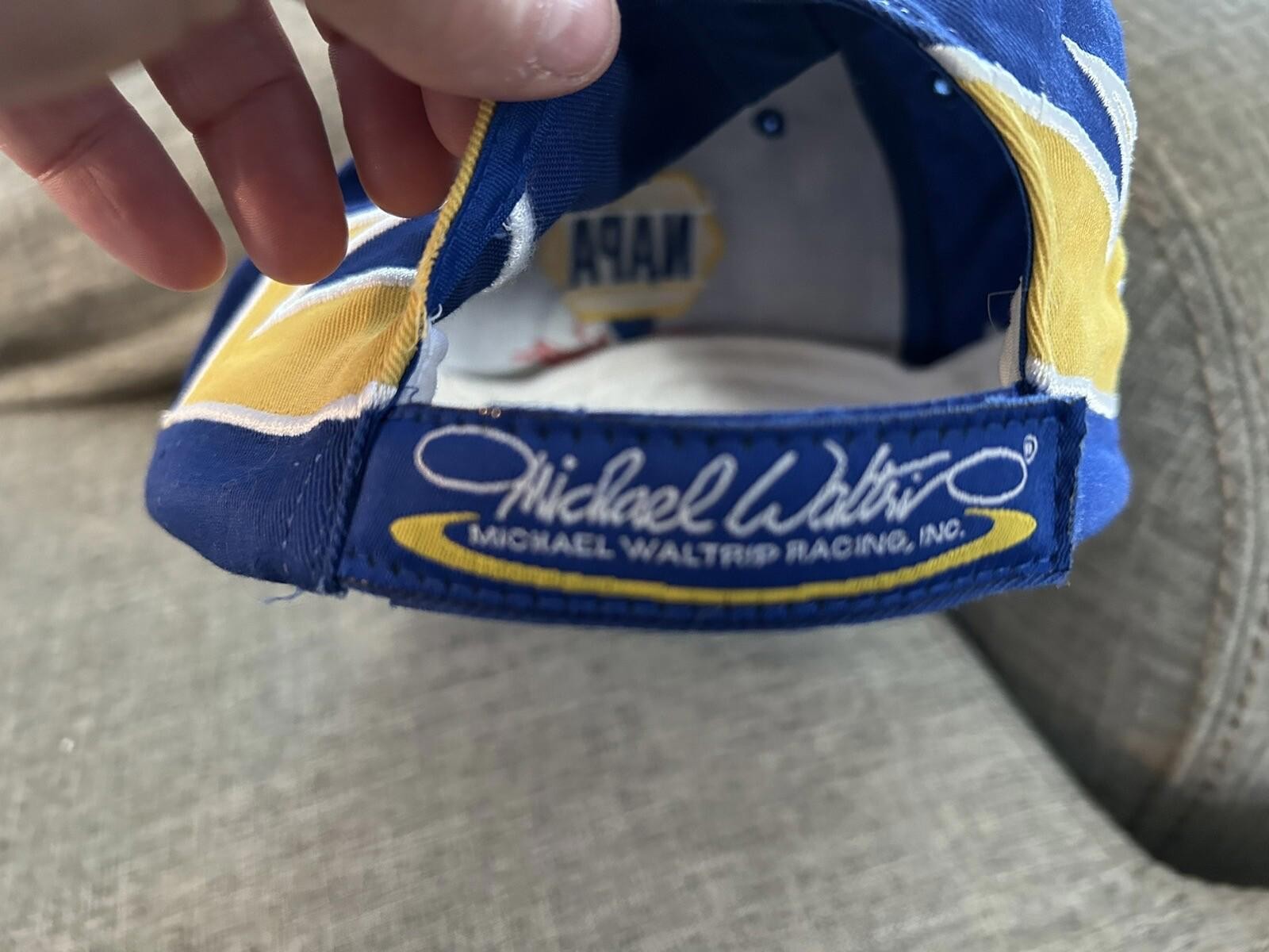 Napa Racing Michael Waltrip Hat Adjustable One Size 55 Nascar