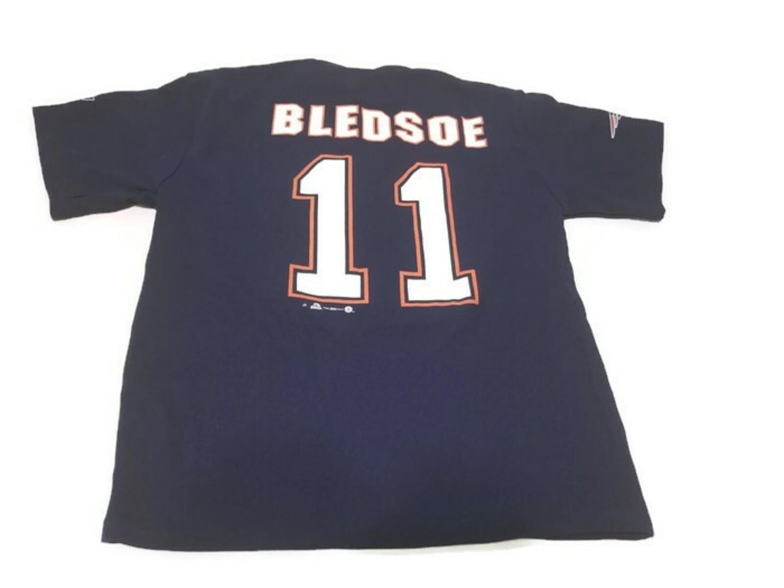 Vintage Sport Attack Drew Bledsoe No. 11 NEW ENGLAND Patriots XL Jersey