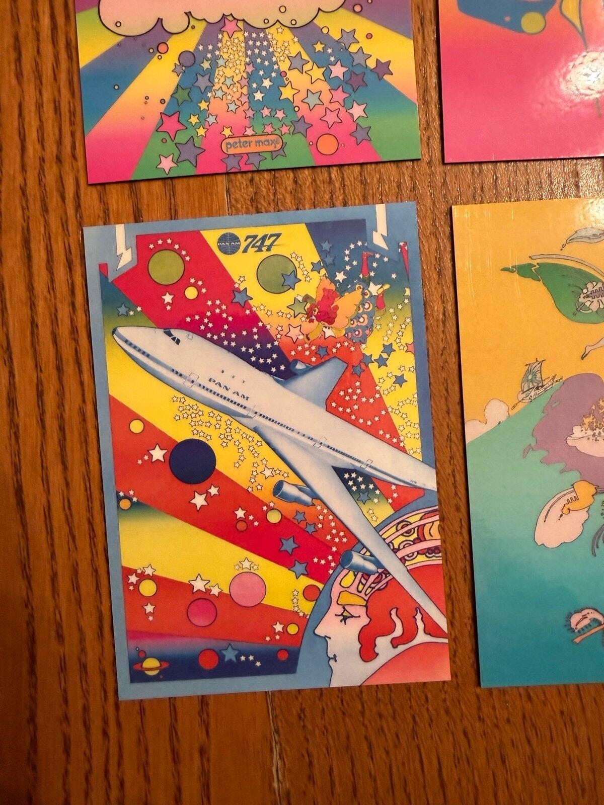 Peter Maxx fridge magnets Pop art 60s psychedelic colorful art