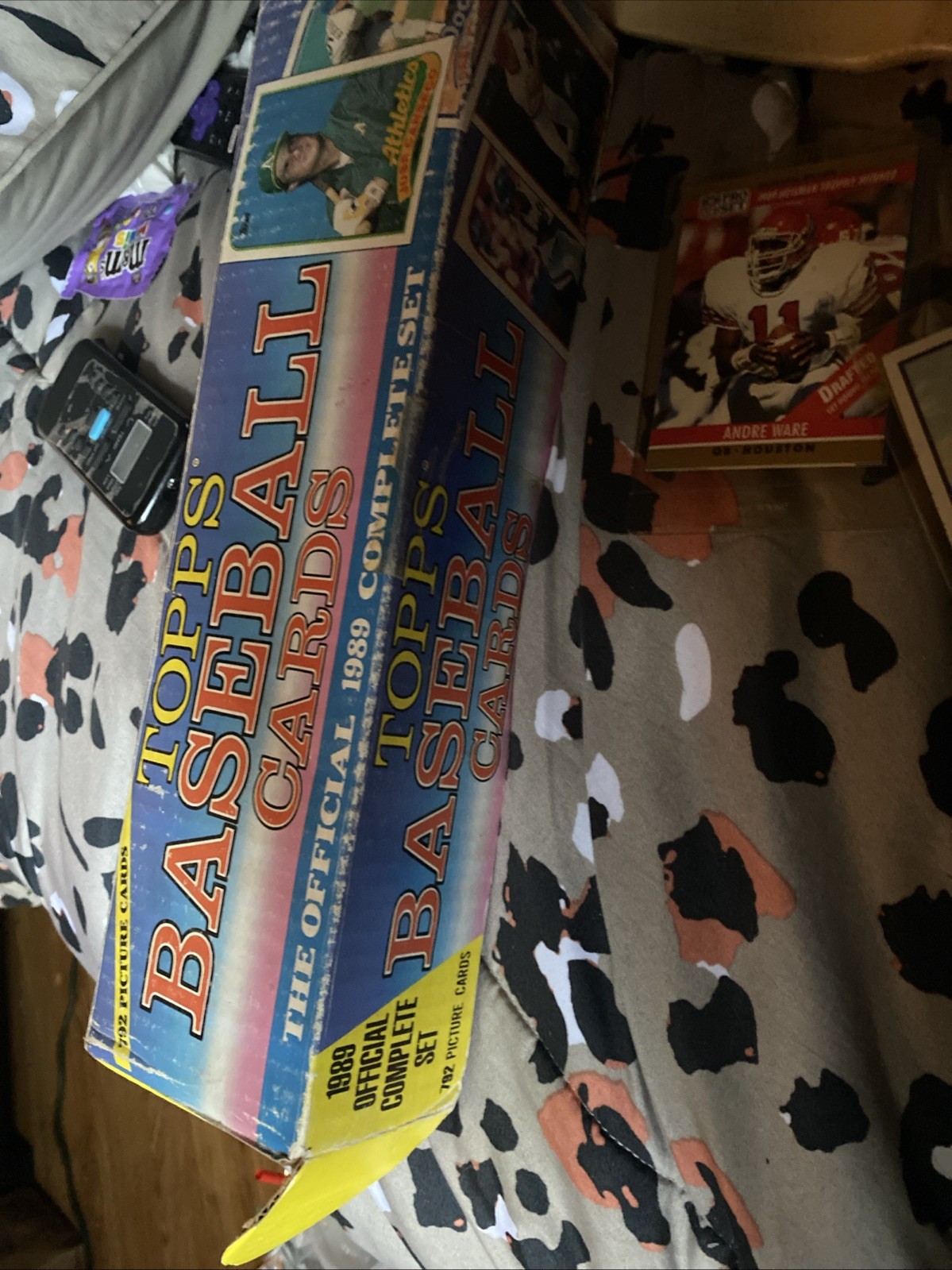 Sports Cards From 1989/1990. One Box Of Cards And Some Additional Collectibles