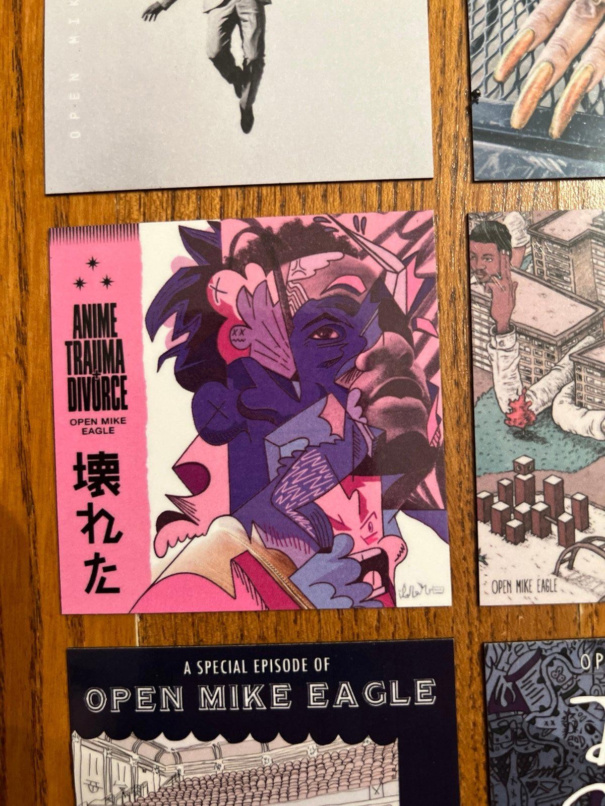 Open Mike Eagle fridge magnets