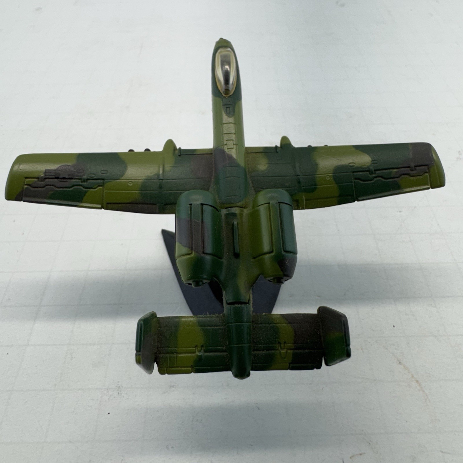 Maisto A-10 A Thunderbolt II Metal And Vintage Plastic Toy Plane Green Camo