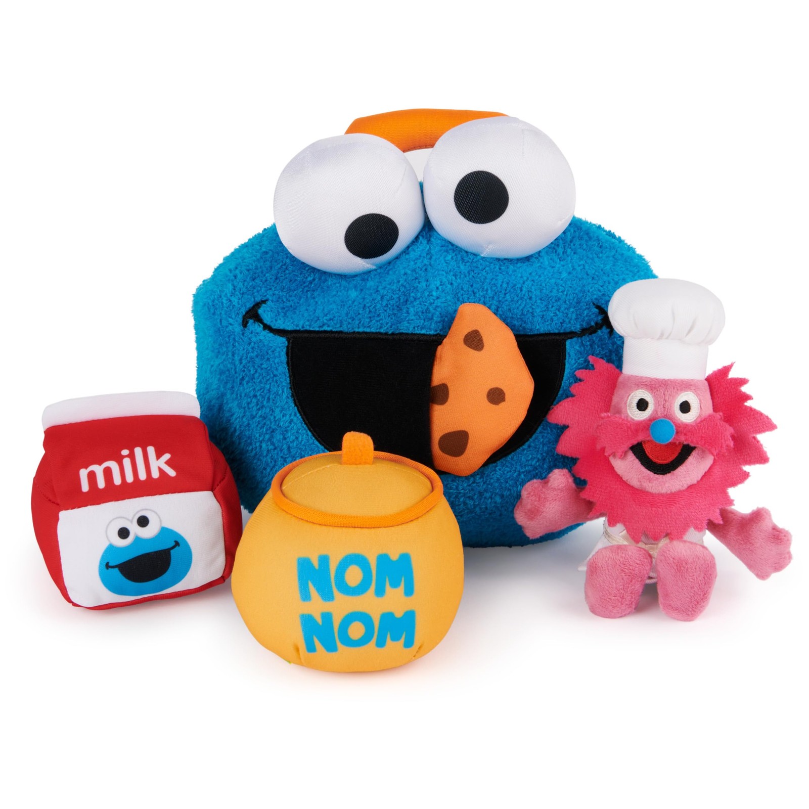 GUND Sesame Street Official Cookie Monster & Gonger Playset