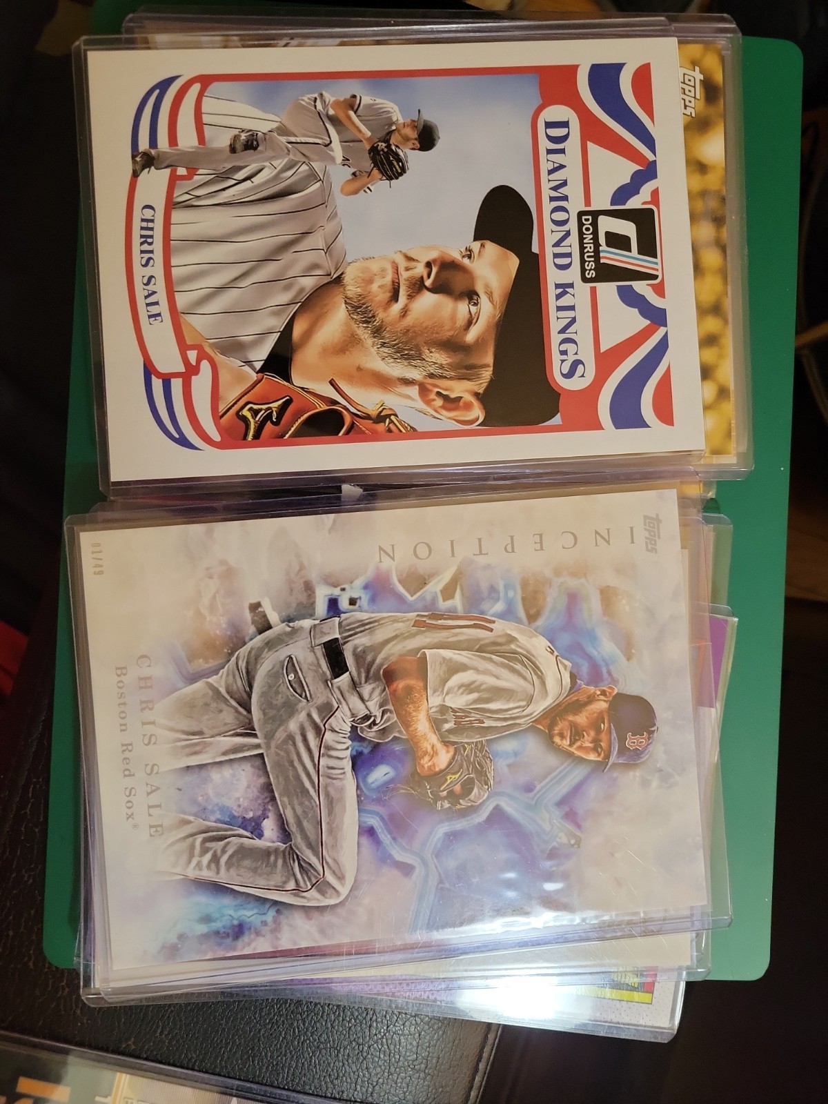 Chris Sale 5×7 And Box Topper Lot 25 Cards #ed /10, /49