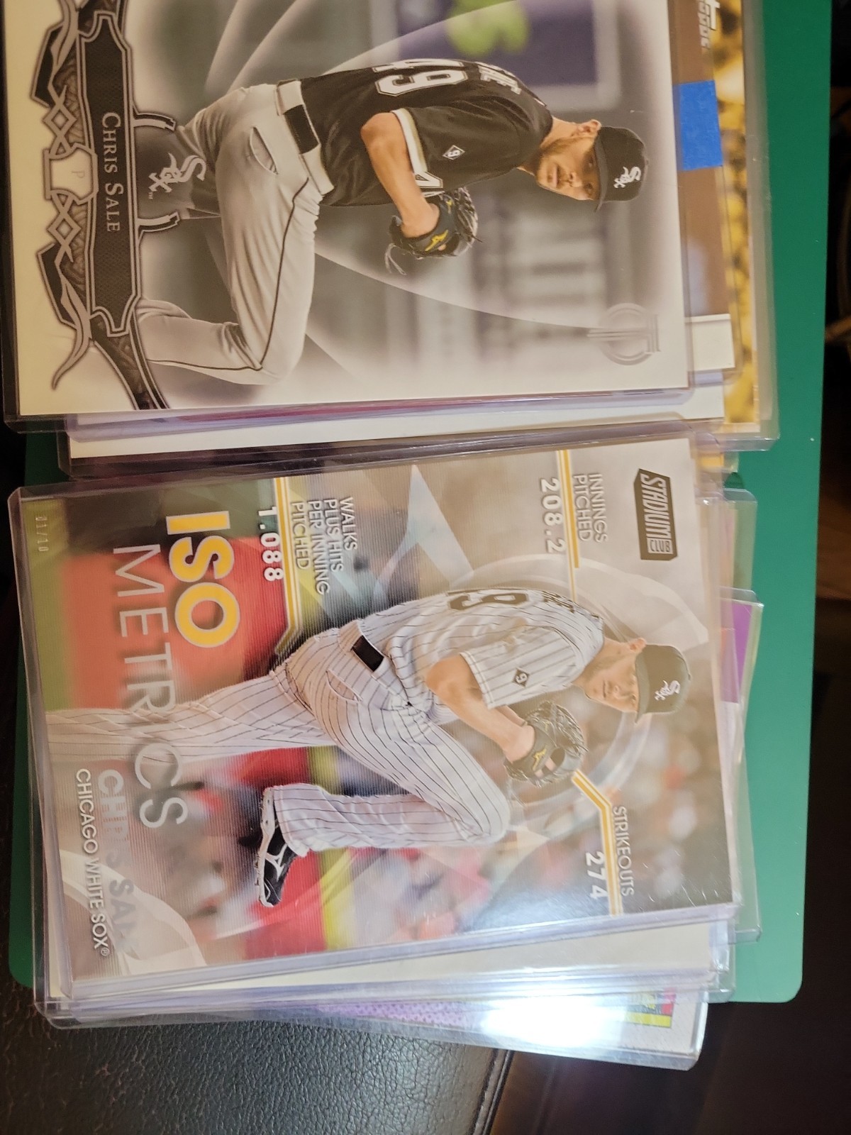 Chris Sale 5×7 And Box Topper Lot 25 Cards #ed /10, /49